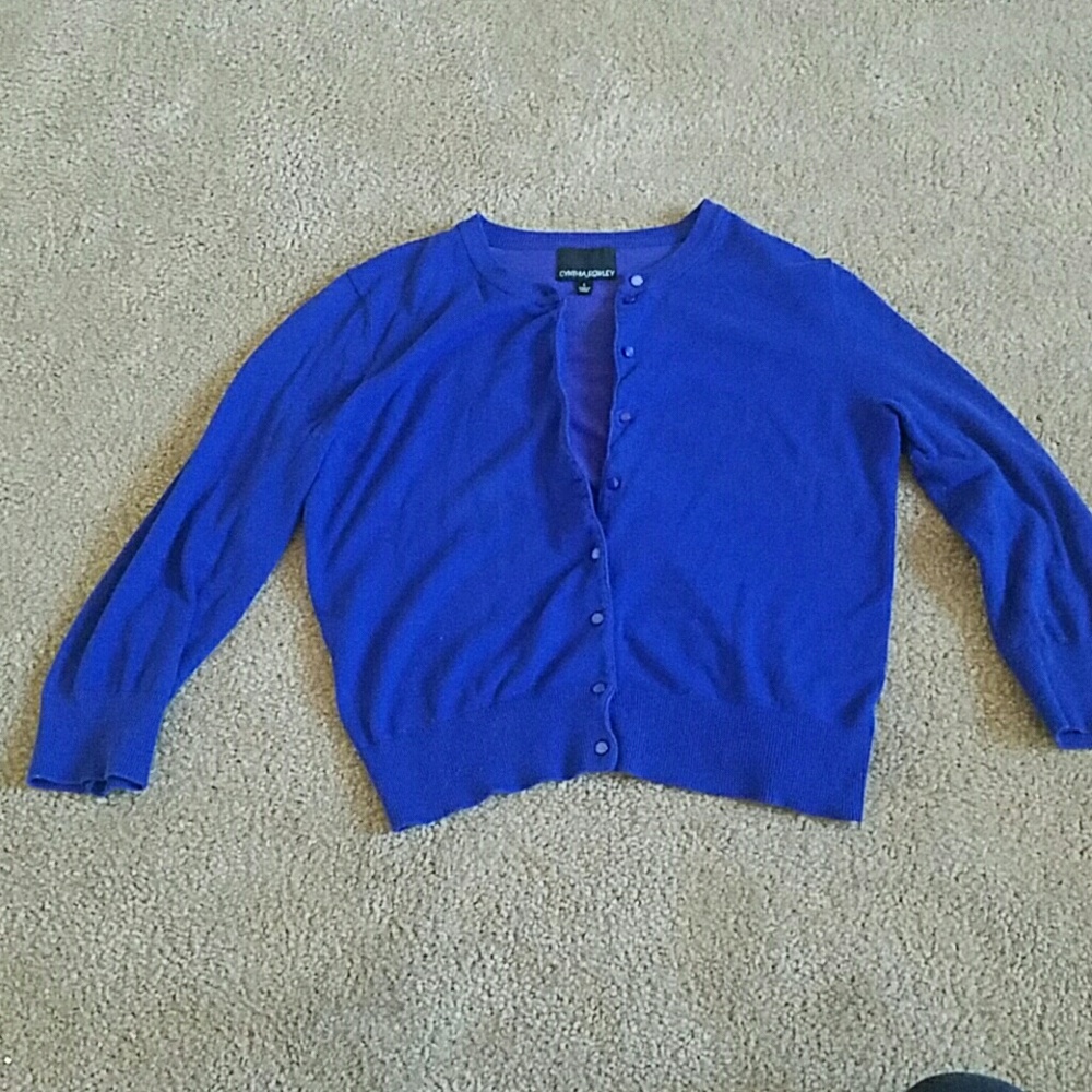 Blue sweater